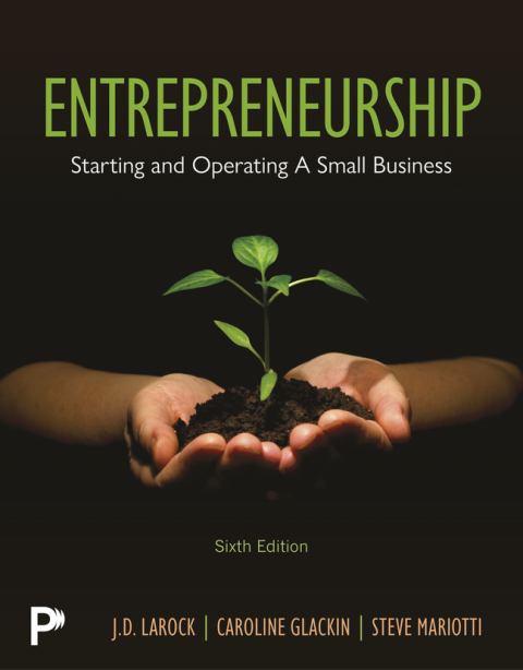 Cover image for book Entrepreneurship: Starting and Operating A Small Business (Pearson+)