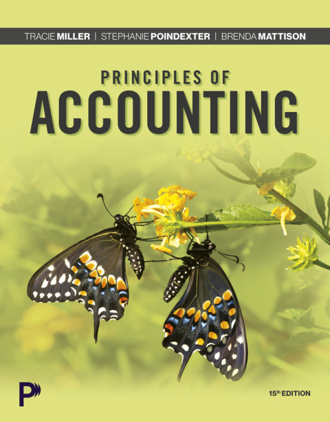Cover image for book Principles of Accounting (Pearson+)