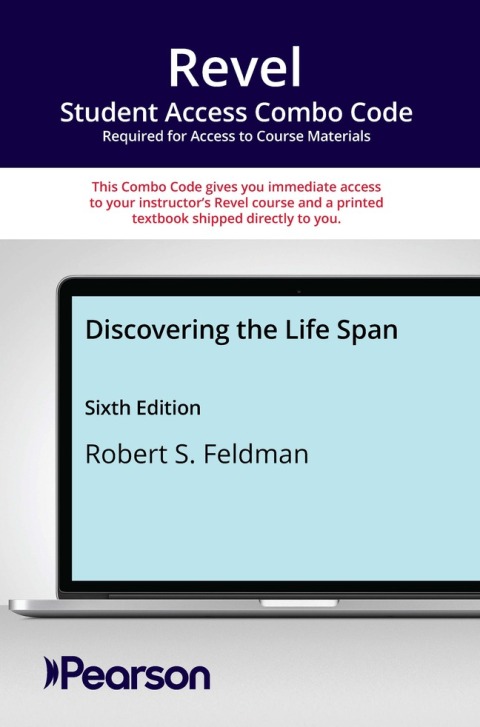 Cover image for book Revel + Print Combo Access Code for Discovering the Life Span