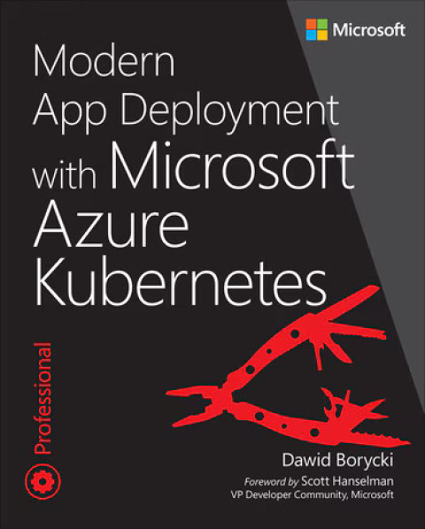 Cover image for book Modern App Deployment with Azure Kubernetes