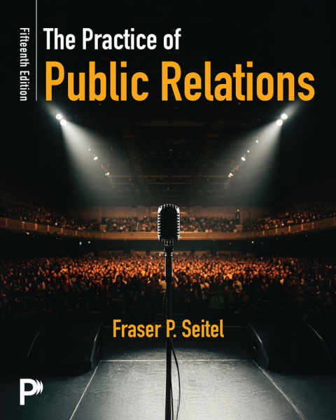Cover image for book The Practice of Public Relations (Pearson+)