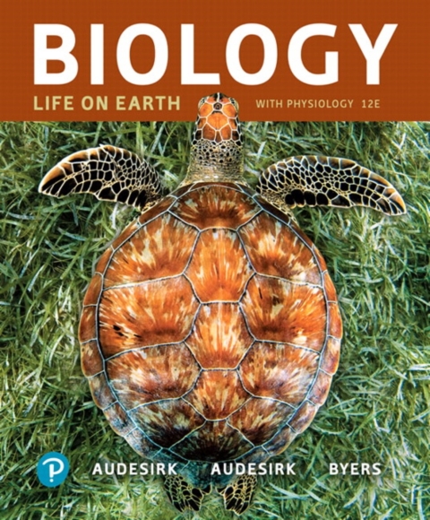 Cover image for book Mastering Biology with Pearson eText Access Code for Biology: Life on Earth with Physiology