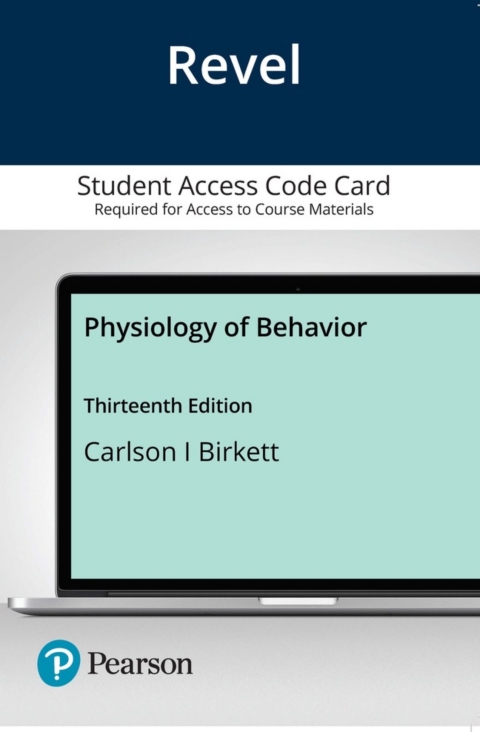 Cover image for book Revel Access Code for Physiology of Behavior