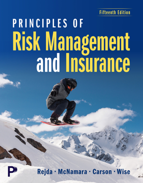 Cover image for book Principles of Risk Management and Insurance (Pearson+)