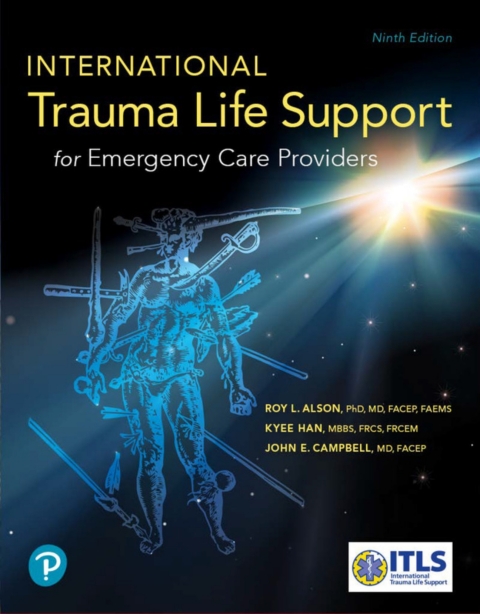 Cover image for book International Trauma Life Support for Emergency Care Providers (Pearson+)