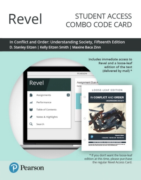 Cover image for book Revel + Print Combo Access Code for In Conflict and Order: Understanding Society