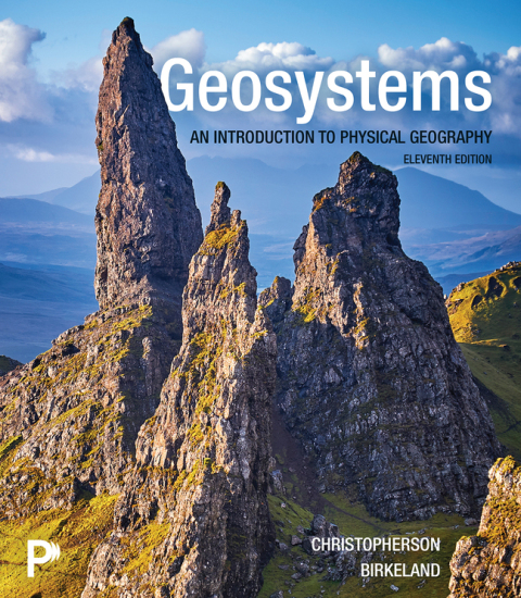 Cover image for book Geosystems: An Introduction to Physical Geography (Pearson+)