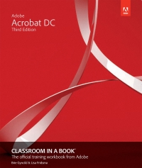 صورة الغلاف: Adobe Acrobat DC Classroom in a Book 3rd edition 9780135495643