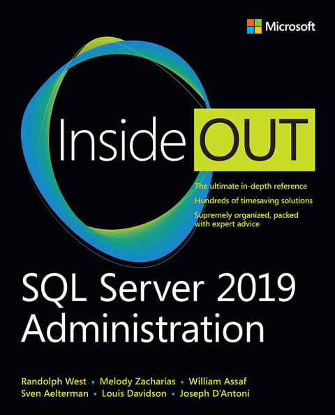 Cover image for book SQL Server 2019 Administration Inside Out