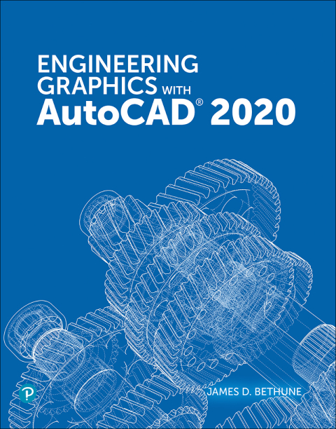 Cover image for book Engineering Graphics with AutoCAD 2020