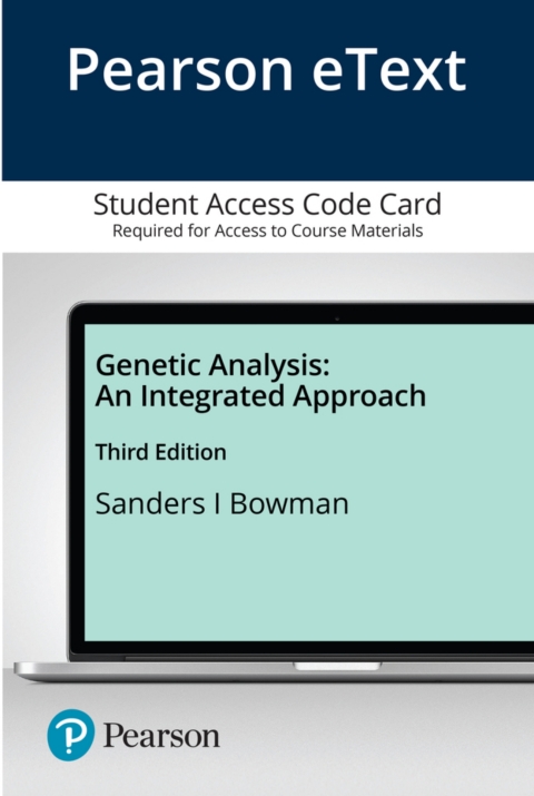 Cover image for book Genetic Analysis: An Integrated Approach