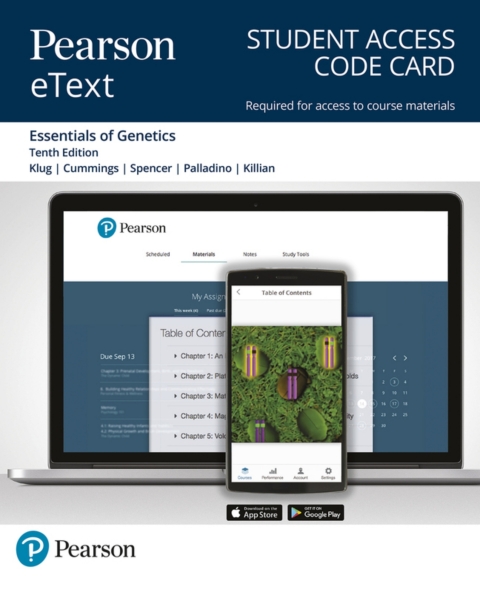 Cover image for book Essentials of Genetics