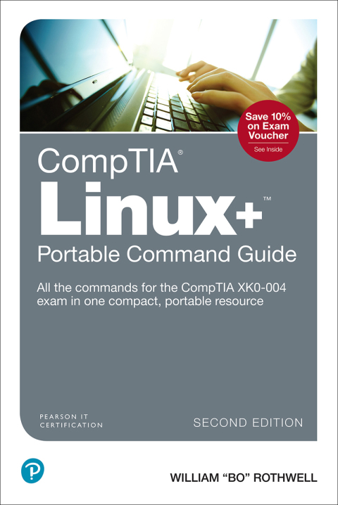 Cover image for book CompTIA Linux+ Portable Command Guide