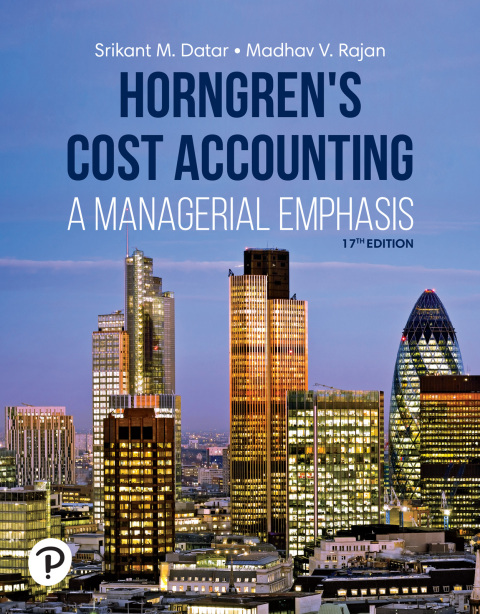 Cover image for book Horngren's Cost Accounting