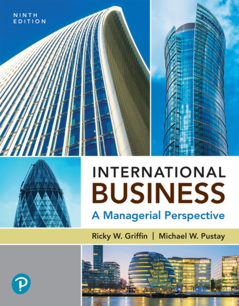 Cover image for book International Business: A Managerial Perspective (Pearson+)