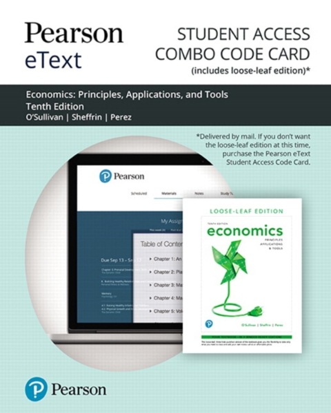 Cover image for book Economics: Principles, Applications, and Tools