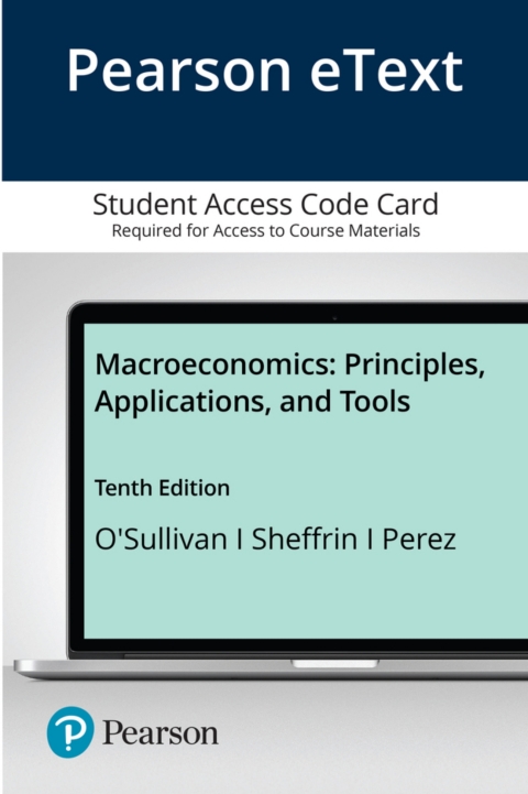 Cover image for book Macroeconomics: Principles, Applications, and Tools