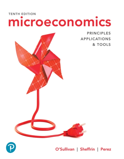 Cover image for book Microeconomics: Principles, Applications, and Tools (Pearson+)