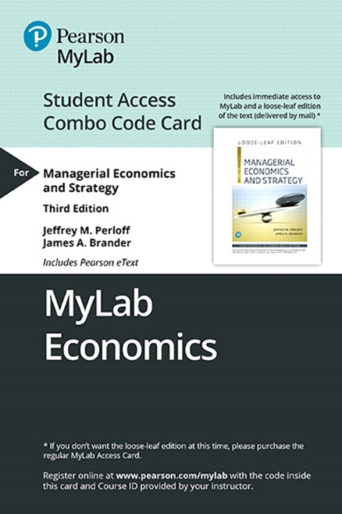Cover image for book MyLab Economics with Pearson eText + Print Combo Access Code for Managerial Economics and Strategy