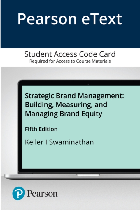 Cover image for book Strategic Brand Management: Building, Measuring, and Managing Brand Equity