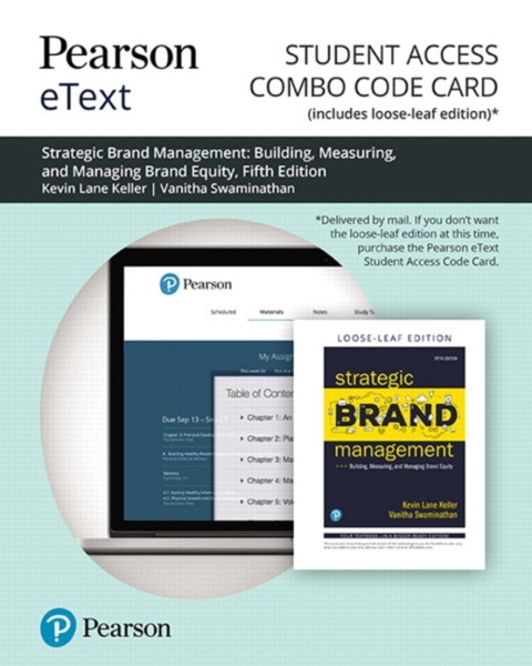 Cover image for book Strategic Brand Management: Building, Measuring, and Managing Brand Equity