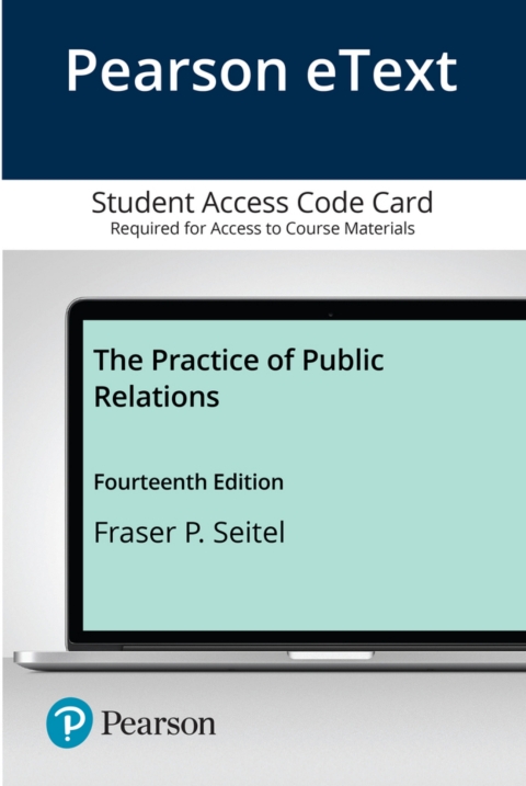 Cover image for book The Practice of Public Relations