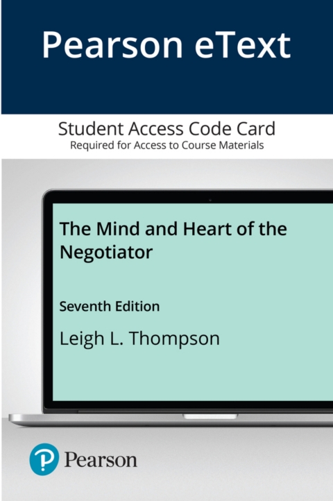 Cover image for book The Mind and Heart of the Negotiator