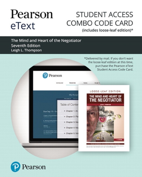 Cover image for book The Mind and Heart of the Negotiator
