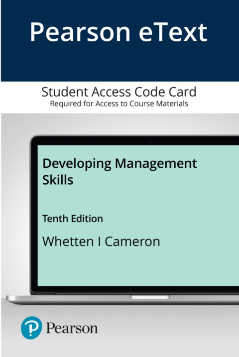Cover image for book Developing Management Skills