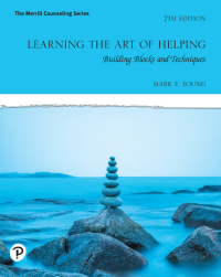 Cover image: Learning the Art of Helping: Building Blocks and Techniques 7th edition 9780135680391