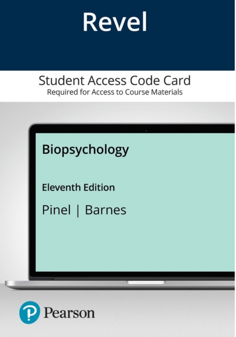 Cover image for book Revel Access Code for Biopsychology