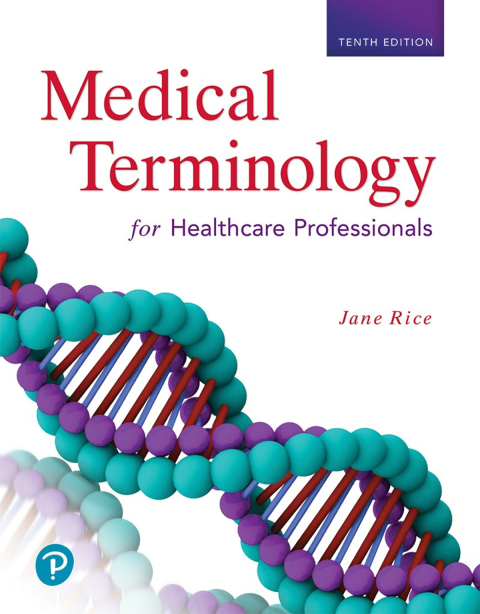 Cover image for book Medical Terminology for Healthcare Professionals