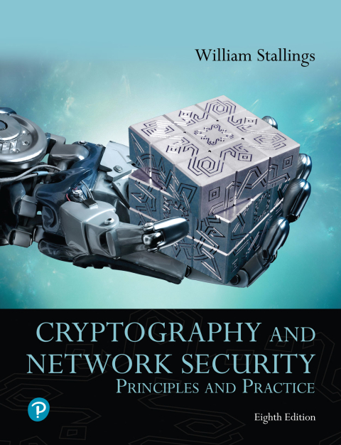 Cover image for book Cryptography and Network Security
