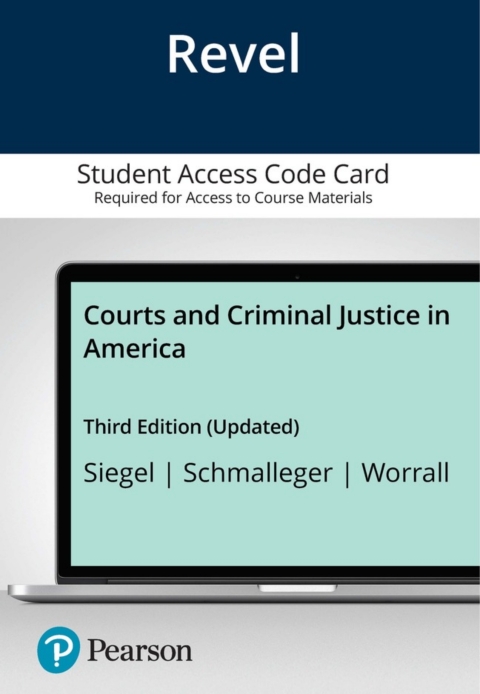 Cover image for book Revel Access Code for Courts and Criminal Justice in America, Updated Edition