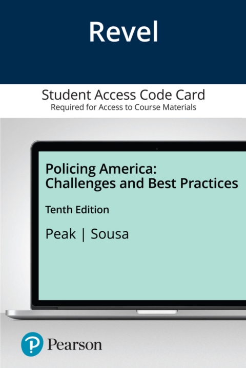 Cover image for book Revel Access Code for Policing America: Challenges and Best Practices