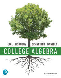 Titelbild: College Algebra 13th edition 9780135822128
