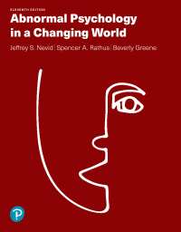 Abnormal Psychology in a Changing World 11th edition | 9780135821688 ...