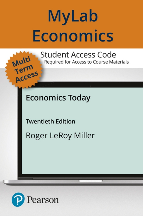 Cover image for book MyLab Economics with Pearson eText Access Code for Economics Today