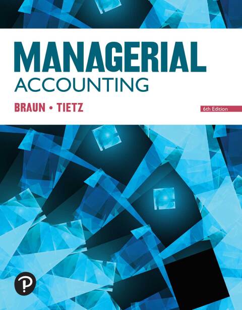 Cover image for book Managerial Accounting