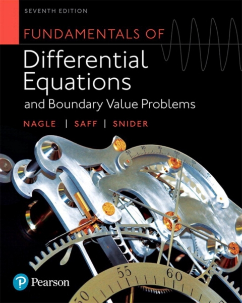 Cover image for book MyLab Math with Pearson eText Access Code (18 Weeks) for Fundamentals of Differential Equations and Boundary Value Problems