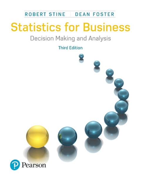 Cover image for book MyLab Statistics with Pearson eText (up to 18-weeks) Access Code for Statistics for Business: Decision Making and Analysis