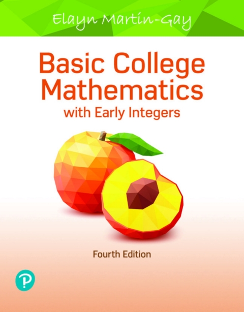 Cover image for book MyLab Math with Pearson eText Access Code (18 Weeks) for Basic College Mathematics with Early Integers
