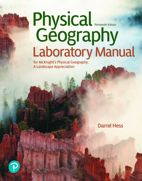 Cover image for book Physical Geography Laboratory Manual (Pearson+)