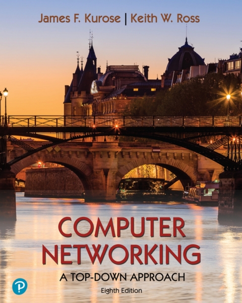 Cover image for book Computer Networking: A Top-Down Approach (Pearson+)