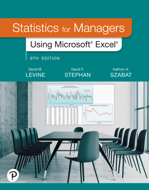 Cover image for book Statistics for Managers Using Microsoft Excel