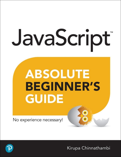 Cover image for book JavaScript Absolute Beginner's Guide
