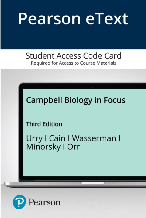 Cover image for book Campbell Biology in Focus