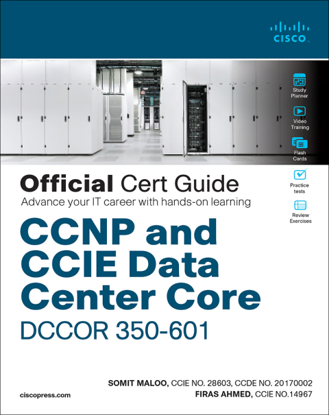 Cover image for book CCNP and CCIE Data Center Core DCCOR 350-601 Official Cert Guide