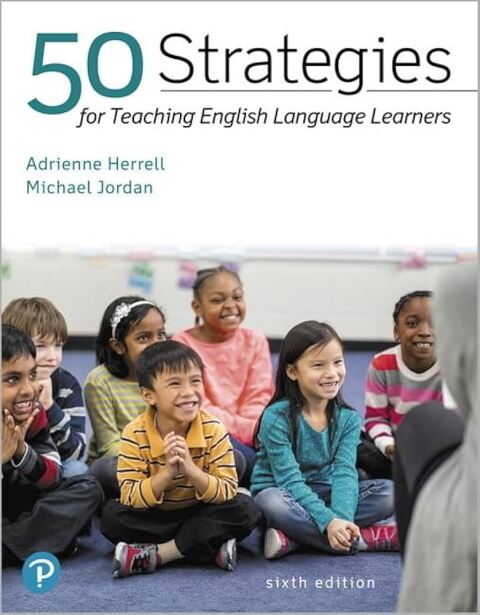 Cover image for book 50 Strategies for Teaching English Language Learners (Pearson+)
