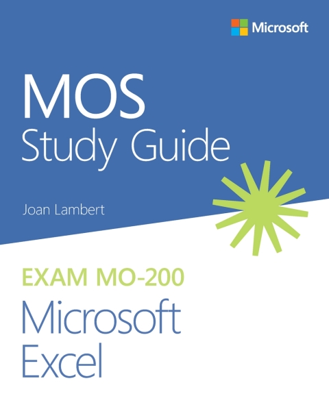Cover image for book MOS Study Guide for Microsoft Excel Exam MO-200